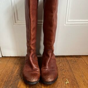 Madewell Brown Heeled Boots